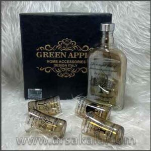 ست بطری و شات طرح درخت GREEN