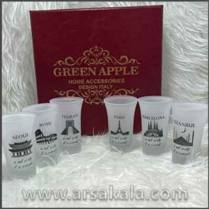 ست شات 6 عددی شهر GREEN
