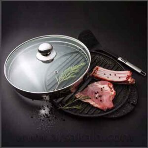 تابه گریل دو طرفه چدنی
