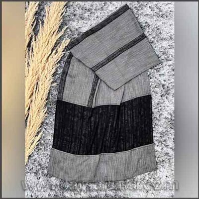 شال لینن دونخ مشکی