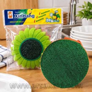 اسکاچ گل آفتابگردان XinHang سبز و طوسی