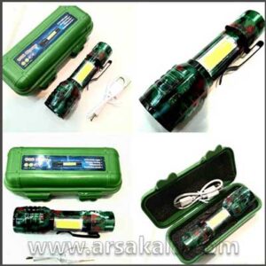 چراغ قوه دستی چریکی USB