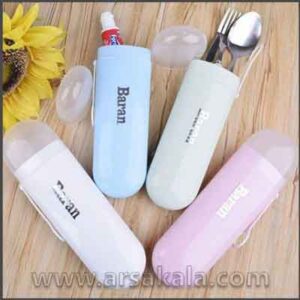 جا مسواک و قاشق مسافرتی باران