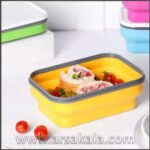 ظرف سیلیکونی درب دار تاشو
