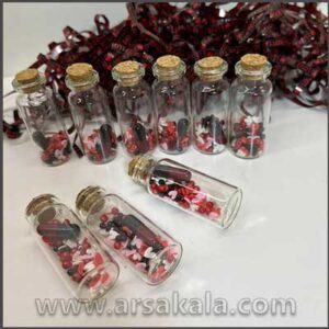 بطری شیشه ای LOVE