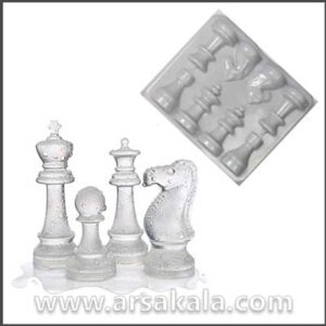 قالب یخ مهره شطرنج