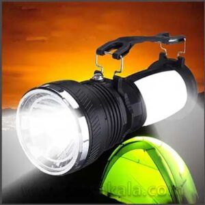 چراغ قوه 3 حالته شارژی مدل HEL-2881T