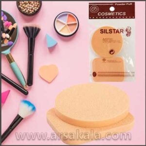 پد آرایشی نازک 2 عددی Silstar