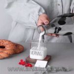 بطری شیر شیشه ای طرح گاو MILKA