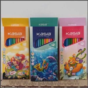 مداد رنگی 12 رنگ KASRA