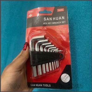 آچار الن 9 عددی SAN HUAN