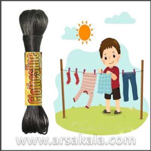 بند رخت سیمی 10 متری Glothesline