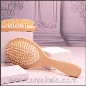 برس مو چوبی بامبو