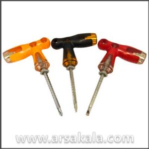 پیچ گوشتی دو طرفه عصایی