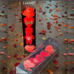خرس و گل طلقی LUXURY