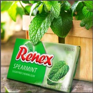 آدامس بدون شکر نعنا رنکس Renex(spearmint)