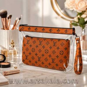 ست 2 تکه کیف آرایشی و نظم‌دهنده