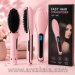 برس حرارتی صاف کننده مو Fast Hair Straightener با نمایشگر LCD